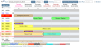 Room Chart example with a soft check in example highlighted